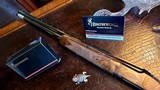 Browning Gran Lightning Citori 28ga - 26” - Invector IC/M/F - NIB UNFIRED - Firey Feathercrotch Walnut - Old Style “Unicorn” - 11 of 25