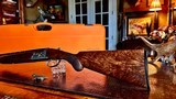 Browning Grade VII 410ga - 26” - Invector - AS NEW UNFIRED - New Negrini Case - ca. 2000 - Spectacular Firey Black Feathercrotch Walnut - 17 of 24