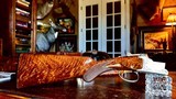 BROWNING GRADE VII 410GA - 26” - 99% - INVECTOR - NEW BROWNING CASE - GOLD INLAYS - THE MOST FIREY BLACK FEATHERCROTCH WALNUT EVER - 4 of 25