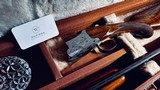 BROWNING POINTER 410GA RKLT - 1964 - 99% SERIOUS COLLECTOR ERA SHOTGUN - M/F - 26” - HARTMANN AIRWAYS CASE - VANDERMISSEN ENGRAVED - 13 of 24