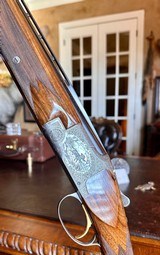 BROWNING POINTER 28GA RKLT 1964 - 26” - M / F - MARECHAL ENGRAVED - SPECTACULAR COLLECTOR GRADE SHOTGUN - 14 of 22