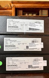 BROWNING GRADE VII FIELD SPORT 410GA 28GA 20GA NIB NIC UNFIRED TRÍO OF THE FINEST BROWNING 32” 30” HIGH GRADE PROGRAM - 6 of 25