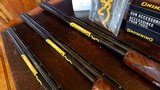 BROWNING GRADE VII FIELD SPORT 410GA 28GA 20GA NIB NIC UNFIRED TRÍO OF THE FINEST BROWNING 32” 30” HIGH GRADE PROGRAM - 16 of 25