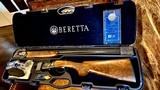 BERETTA 687 SILVER PIGEON V 410GA 28GA 20GA 12GA NEW IN BOX NEW IN CASE UNFIRED COMPLETE SET 28” 26” CASE COLORED GOLD INLAYS - 6 of 25