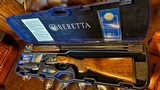 BERETTA 687 SILVER PIGEON V 410GA 28GA 20GA 12GA NEW IN BOX NEW IN CASE UNFIRED COMPLETE SET 28” 26” CASE COLORED GOLD INLAYS - 5 of 25