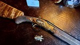 BROWNING CAPECE MASTERPIECE 410 - 28” - IC/M - THREE PIECE FOREND - CHECKERED BUTT - 15 TRI-GOLD DOGS AND UPLAND BIRDS MEARN’S QUAIL TRIGGERGUARD - 1 of 22