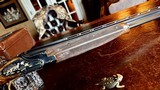 BROWNING CAPECE MASTERPIECE 410 - 28” - IC/M - THREE PIECE FOREND - CHECKERED BUTT - 15 TRI-GOLD DOGS AND UPLAND BIRDS MEARN’S QUAIL TRIGGERGUARD - 19 of 22