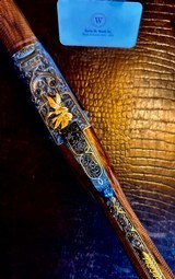 PARKER MASTERPIECE UPGRADE WALTER KOLOUCH 20GA - GOLD GOLD AND MORE GOLD - INCREDIBLE ARTISTRY - HEAVY HEAVY GOLD INLAYS - 5 of 25