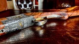 BROWNING EXHIBITION GRADE CUSTOM 20GA RKLT 28” M/F MASTER ENGRAVER R. HAMBROOK ORNATELY DETAILING THE SOUTHERN STYLE GAME SCENE - 15 of 25
