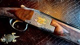 BROWNING EXHIBITION GRADE CUSTOM 20GA RKLT 28” M/F MASTER ENGRAVER R. HAMBROOK ORNATELY DETAILING THE SOUTHERN STYLE GAME SCENE - 20 of 25