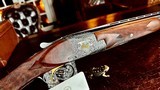 BROWNING EXHIBITION GRADE CUSTOM 20GA RKLT 28” M/F MASTER ENGRAVER R. HAMBROOK ORNATELY DETAILING THE SOUTHERN STYLE GAME SCENE - 2 of 25