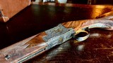 BROWNING EXHIBITION GRADE CUSTOM 20GA RKLT 28” M/F MASTER ENGRAVER R. HAMBROOK ORNATELY DETAILING THE SOUTHERN STYLE GAME SCENE - 13 of 25