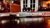 BROWNING EXHIBITION GRADE CUSTOM 20GA RKLT 28” M/F MASTER ENGRAVER R. HAMBROOK ORNATELY DETAILING THE SOUTHERN STYLE GAME SCENE - 8 of 25