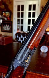 BROWNING MIDAS 410GA 99% 26.5” 3” SHELLS IC/M - F.J.MARECHAL ENGRAVED - THE FINEST FEATHERCROTCH BLACK WALNUT - THE PINNACLE OF HIGH GRADES - 8 of 25