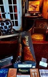 BROWNING 28GA CITORI GRAN LIGHTNING - 28” - INVECTOR - OIL FINISH - ORIGINAL BOX - BROCHURES - BRILEY CHOKES - OUTSTANDING BLACK FEATHERCROTCH WALNUT - 8 of 21