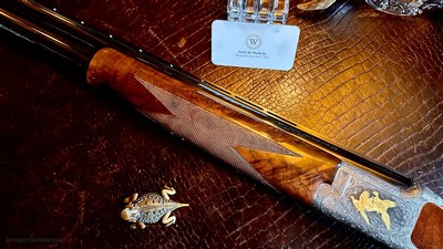 BROWNING SUPERLIGHT GRADE VI 12GA - 26” - 99% - ca. 1998 - NEW BROWNING CASE - FIREY FEATHERCROTCH WALNUT - SPECTACULAR! - Image 23 of 25