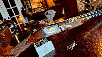 BROWNING SUPERLIGHT GRADE VI 12GA - 26” - 99% - ca. 1998 - NEW BROWNING CASE - FIREY FEATHERCROTCH WALNUT - SPECTACULAR! - Image 19 of 25