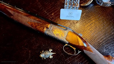 BROWNING SUPERLIGHT GRADE VI 12GA - 26” - 99% - ca. 1998 - NEW BROWNING CASE - FIREY FEATHERCROTCH WALNUT - SPECTACULAR! - Image 6 of 25
