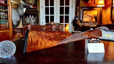 BROWNING SUPERLIGHT GRADE VI 12GA - 26” - 99% - ca. 1998 - NEW BROWNING CASE - FIREY FEATHERCROTCH WALNUT - SPECTACULAR! - Image 2 of 25