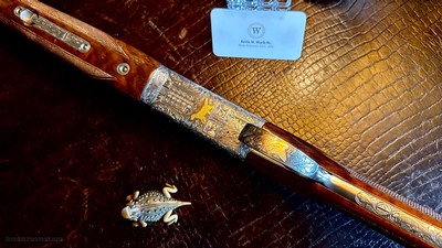 BROWNING SUPERLIGHT GRADE VI 12GA - 26” - 99% - ca. 1998 - NEW BROWNING CASE - FIREY FEATHERCROTCH WALNUT - SPECTACULAR!
