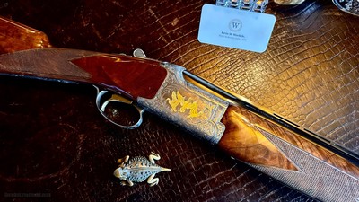 BROWNING SUPERLIGHT GRADE VI 12GA - 26” - 99% - ca. 1998 - NEW BROWNING CASE - FIREY FEATHERCROTCH WALNUT - SPECTACULAR! - Image 7 of 25