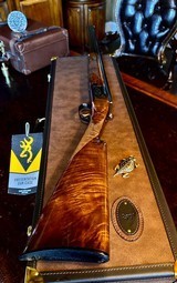 BROWNING SUPERPOSED SUPERLIGHT 20GA - HANDMADE 1 OF 227 BUILT IN BELGIUM - BUILT 1984 - 99% CONDITION - NEW BROWNING CASE - 5 LBS 9 OZS UPLAND WONDER - 9 of 25