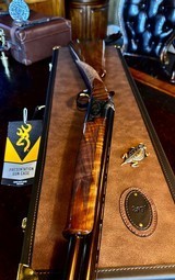 BROWNING SUPERPOSED SUPERLIGHT 20GA - HANDMADE 1 OF 227 BUILT IN BELGIUM - BUILT 1984 - 99% CONDITION - NEW BROWNING CASE - 5 LBS 9 OZS UPLAND WONDER - 11 of 25