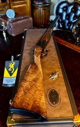 BROWNING SUPERPOSED SUPERLIGHT 20GA - HANDMADE 1 OF 227 BUILT IN BELGIUM - BUILT 1984 - 99% CONDITION - NEW BROWNING CASE - 5 LBS 9 OZS UPLAND WONDER - 8 of 25