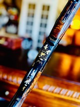 CHAPUIS CAPECE MASTERPIECE 28GA “ONE OF THREE” 30” PISTOL GRIP CAP - CHECKERED BUTT SCALED TINY FRAME - MARBLED TURKISH WALNUT - 3 of 25