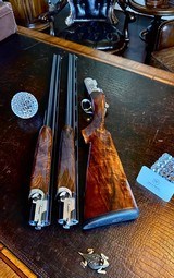 BERETTA SILVER PIGEON II 28GA 410GA TWO BARREL - 28” - MOBIL CHOKES - “JEG SPECIAL” SERIES HIGH GRADE EELL WOOD - DEEP ENGRAVING GORGEOUS - 24 of 25