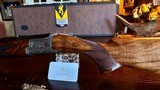 BROWNING GRADE V 12GA - 99% - HIGH GRADE CARVED TEARDROP STOCK - FANCY CHECKERING - NEW MAKER’S CASE - 28” INVECTOR PLUS FIELD CONFIGURATION - 14 of 24