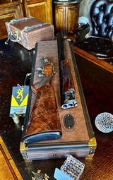BROWNING GRADE VI LIMITED PRODUCTION 28GA - 30” - “1 OF 15” FIELD & SPORT - BUILT IN 2022 - AS NEW - FLAWLESS CONDITION FINEST FLAME WALNUT - 25 of 25