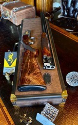 BROWNING GRADE VI LIMITED PRODUCTION 28GA - 30” - “1 OF 15” FIELD & SPORT - BUILT IN 2022 - AS NEW - FLAWLESS CONDITION FINEST FLAME WALNUT - 23 of 25