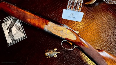 BROWNING SIDEPLATED GRADE V 20GA - IN THE BOX - 99% - HAND ENGRAVED - HANDMADE - MATCHING LABEL - GORGEOUS 1981 BUILT SPORTER-SUPERLIGHT - Image 21 of 23