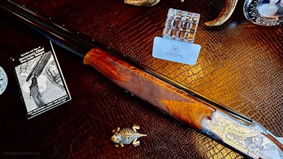 BROWNING SIDEPLATED GRADE V 20GA - IN THE BOX - 99% - HAND ENGRAVED - HANDMADE - MATCHING LABEL - GORGEOUS 1981 BUILT SPORTER-SUPERLIGHT - Image 20 of 23