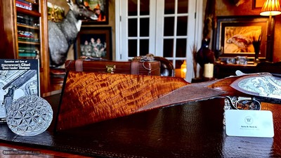 BROWNING SIDEPLATED GRADE V 20GA - IN THE BOX - 99% - HAND ENGRAVED - HANDMADE - MATCHING LABEL - GORGEOUS 1981 BUILT SPORTER-SUPERLIGHT - Image 8 of 23
