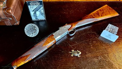 BROWNING SIDEPLATED GRADE V 20GA - IN THE BOX - 99% - HAND ENGRAVED - HANDMADE - MATCHING LABEL - GORGEOUS 1981 BUILT SPORTER-SUPERLIGHT - Image 19 of 23
