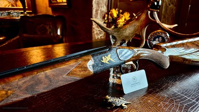 BROWNING GRADE VI 16GA 28” 99% INVECTOR NIB ALL ACCESSORIES MATCHING BOX LABEL ca. 2003 SUPERB BLACK FEATHERCROTCH WALNUT