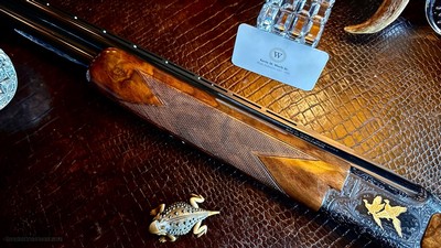 BROWNING GRADE VI 16GA 28” 99% INVECTOR NIB ALL ACCESSORIES MATCHING BOX LABEL ca. 2003 SUPERB BLACK FEATHERCROTCH WALNUT - Image 19 of 24