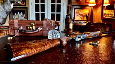 BROWNING GRADE VI 16GA 28” 99% INVECTOR NIB ALL ACCESSORIES MATCHING BOX LABEL ca. 2003 SUPERB BLACK FEATHERCROTCH WALNUT - Image 14 of 24