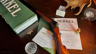 MERKEL 1620 16GA 28” 99% SINGLE TRIGGER - IN THE BOX - IC/M - CASE COLOR - THE PERFECT FIELD COMPANION - LIGHTWEIGHT UPLAND CONFIGURATION