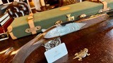 BERETTA JUBILEE GIUBELIO 20GA 20GA TWO BARREL 29.5” 28” - 99% - V. SABBATI ENGRAVED-DOCUMENTED - MAKER’S CASES - ORIGINAL BOXES - CIRCASSIAN WALNUT - 8 of 25