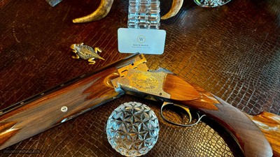 BROWNING SUPERPOSED POINTER GRADE 28GA - 26 3/8” - M / F - 99% CONDITION - MARECHAL ENGRAVED - COLLECTOR GRADE AND CONDITION - Image 22 of 25