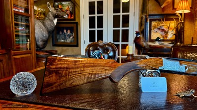 BROWNING SUPERPOSED POINTER GRADE 28GA - 26 3/8” - M / F - 99% CONDITION - MARECHAL ENGRAVED - COLLECTOR GRADE AND CONDITION - Image 10 of 25