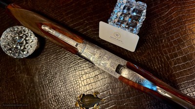 BROWNING SUPERPOSED POINTER GRADE 28GA - 26 3/8” - M / F - 99% CONDITION - MARECHAL ENGRAVED - COLLECTOR GRADE AND CONDITION - Image 19 of 25