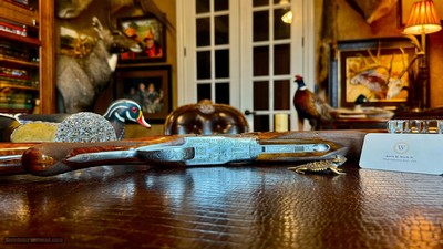 BROWNING SUPERPOSED POINTER GRADE 28GA - 26 3/8” - M / F - 99% CONDITION - MARECHAL ENGRAVED - COLLECTOR GRADE AND CONDITION - Image 17 of 25