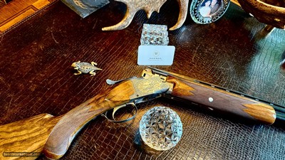 BROWNING SUPERPOSED POINTER GRADE 410GA - 26 3/8” - M / F - VANDERMISSEN G. ENGRAVED - 99% COLLECTOR CONDITION - RAREST SUPERPOSED - Image 21 of 25