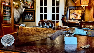 BROWNING SUPERPOSED POINTER GRADE 410GA - 26 3/8” - M / F - VANDERMISSEN G. ENGRAVED - 99% COLLECTOR CONDITION - RAREST SUPERPOSED - Image 15 of 25