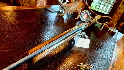 BROWNING SUPERPOSED POINTER GRADE 410GA - 26 3/8” - M / F - VANDERMISSEN G. ENGRAVED - 99% COLLECTOR CONDITION - RAREST SUPERPOSED - Image 14 of 25