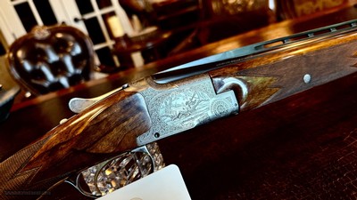 BROWNING SUPERPOSED POINTER GRADE 410GA - 26 3/8” - M / F - VANDERMISSEN G. ENGRAVED - 99% COLLECTOR CONDITION - RAREST SUPERPOSED - Image 11 of 25